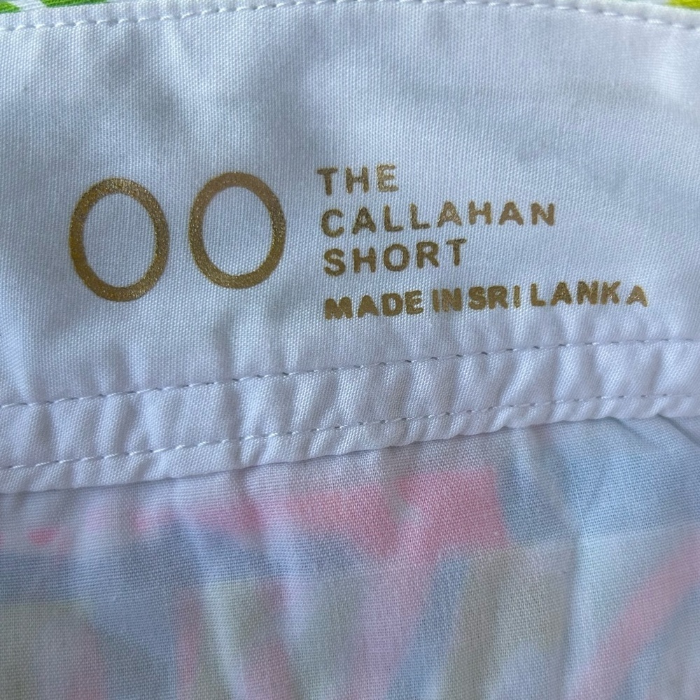 Lilly Pulitzer Callahan Shorts Lovers Coral Excellent Size 00 - Picture 7 of 8